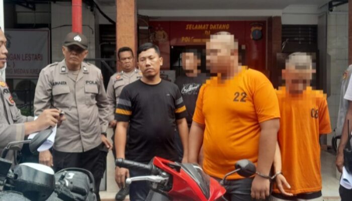 Polsek Medan Area Tembak Pelaku Curanmor