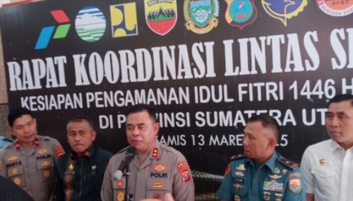 Rakor Lintas Sektoral, 12 Ribu Petugas Disiapkan Untuk Pengamanan Idul Fitri Di Sumut