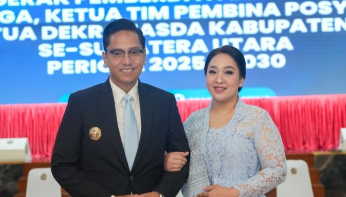 Airin Rico Waas Dilantik Jadi Ketua TP PKK, Pembina Posyandu Dan Ketua Dekranasda Kota Medan