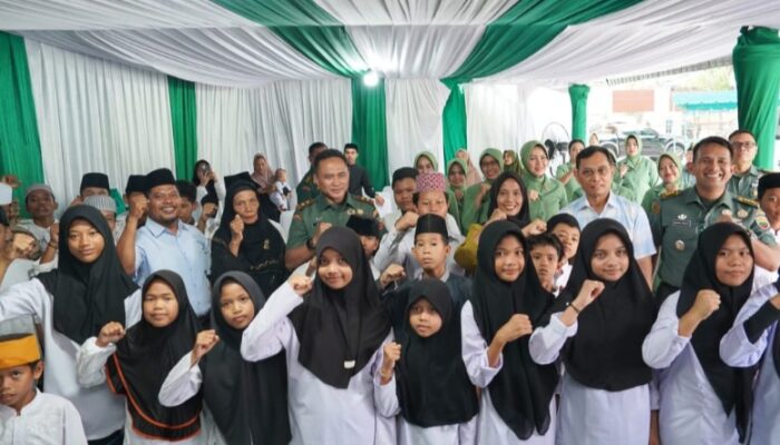 Safari Ramadhan Di Yonarmed 2/KS, Pangdam I/BB Tekankan Soliditas Dan Kepedulian