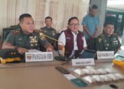 Kodam I/BB Gagalkan Peredaran 1 Kg Sabu Di Labuhanbatu