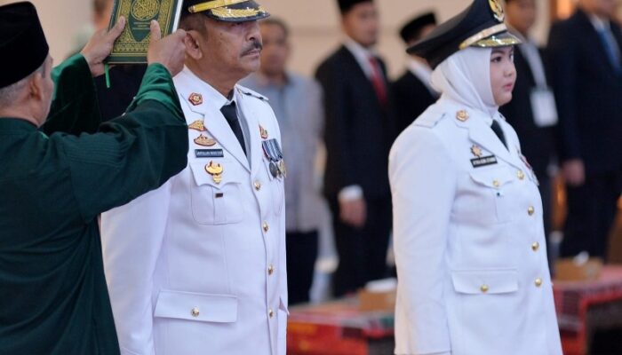 Bupati Dan Wakil Bupati Madina Dilantik