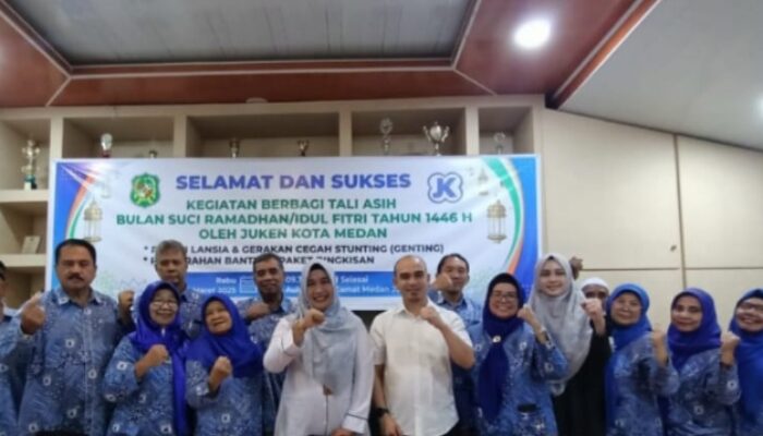 Kaper Kemendukbangga/BKKBN Sumut Hadiri Pemberian Tali Asih Digelar Juken