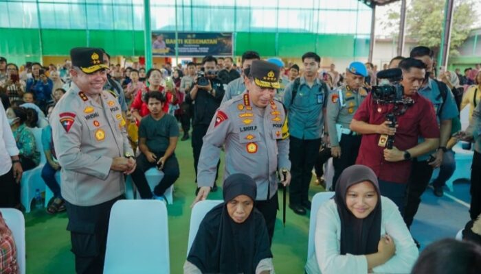Kapolri Kunjungi Polda Sumut, Tinjau Renovasi Masjid, Baksos Dan Peletakan Batu Pertama Gedung Baru