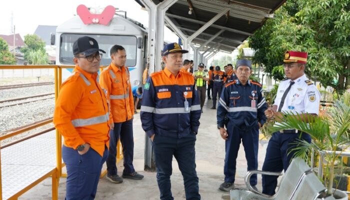 Masa Angkutan Lebaran, Manajemen KAI Sumut Cek Lintas Medan – Rantau Prapat