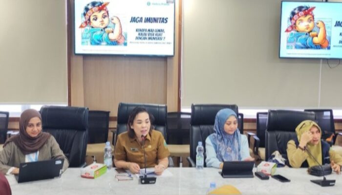103 Ribu Anak Tak Dapat Imunisasi Dasar, Dinkes Sumut Dan UNICEF Perkuat Kolaborasi Dengan RS Dan Klinik Swasta
