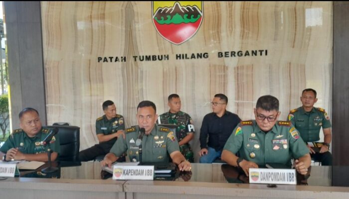 Kasus Dugaan Perzinahan Oknum TNI, Pomdam Tetap Lakukan Proses Pemeriksaan