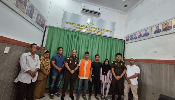 Cabjari P. Brandan Hentikan Penuntutan Berdasarkan Keadilan Restoratif