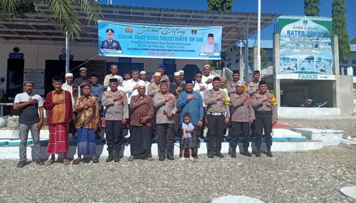 Silaturrahim Perdana Ke Puskiyai Aceh, Kapolres Abdya Merasa Tersanjung