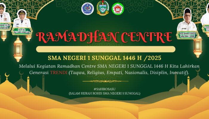 Beragam Kegiatan Warnai Ramadan Centre Di SMAN 1 Sunggal