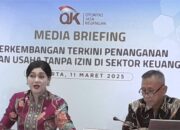 Sepanjang Januari- Februari 2025 OJK Blokir 4.036 Entitas Keuangan ilegal