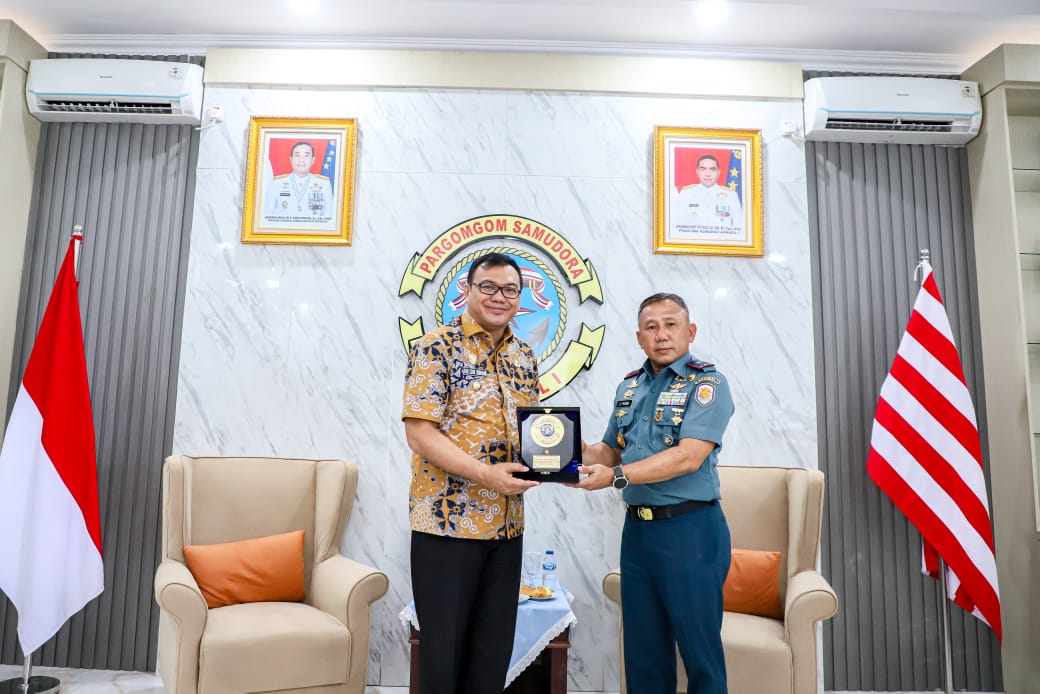 Asri Ludin Tambunan-Danlantamal I Belawan, Bahas Sinergi Keamanan Laut Dan Pembangunan Daerah