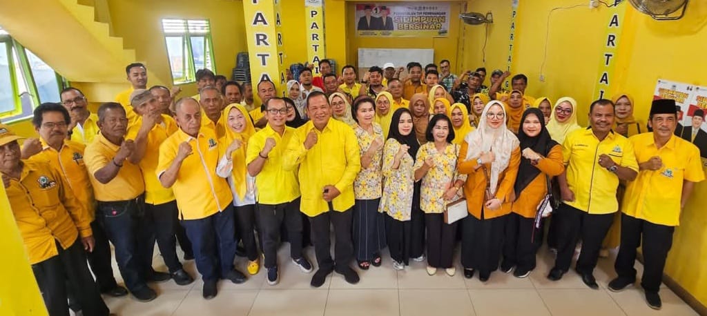 Pleno Diperluas Golkar Sidimpuan, Aklamasi Dukung Musa Rajekshah