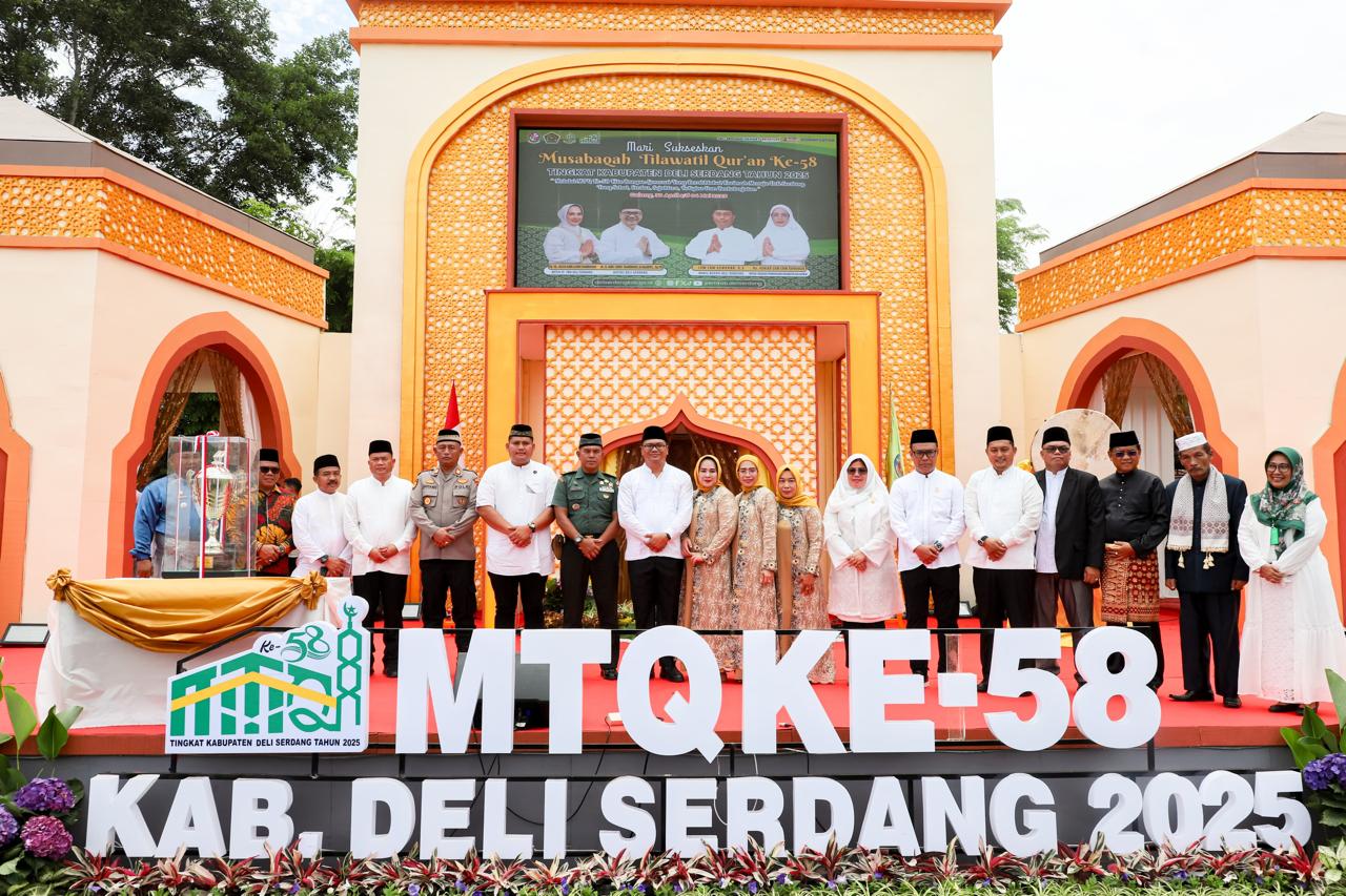Belasan Ribu Warga Hadiri Pembukaan MTQ Ke 58 Tingkat Deliserdang