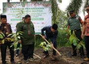 Kanwil Kemenagsu dan FOZ Sumut Jalankan Aksi Tanam 1 Juta Pohon Matoa di Desa Bulu Cina Deli Serdang