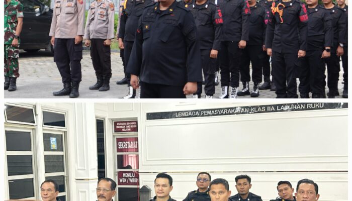 Apel Siaga Pengamanan Lapas Labuhanruku Dan Arahan Ditjenpas