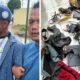 Polres Pematangsiantar melalui Sat Reskrim berhasil meringkus terduga pelaku Curat di asrama Kanwil DJP Sumut II, pria HK, 35, alias Kabo (kiri) ketika sedang melintas di Jl. Enggang, Kel. Sipinggolpinggol, Kec. Siantar Barat, Selasa (8/4) pukul 16:00 dan menyita barang bukti hasil Curat dari HK.(Waspada-Ist).