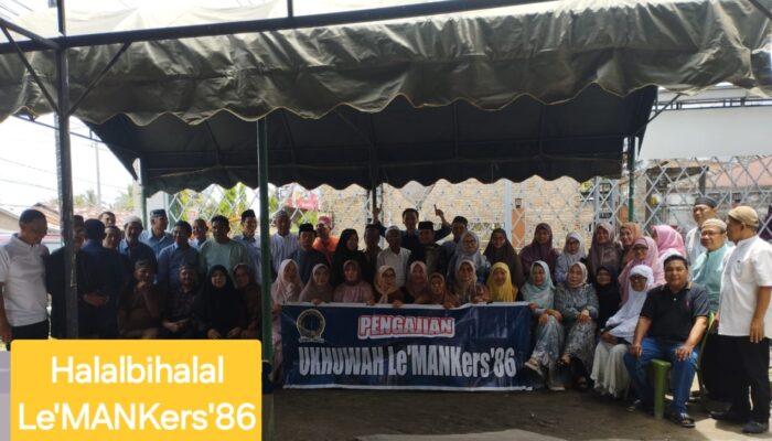 Halalbihalal Le’MANKers’86 Meriah