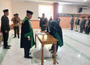 Diantar Sejumlah Koleganya, Redha Valevi Sah Jadi Ketua PA Tebing Tinggi