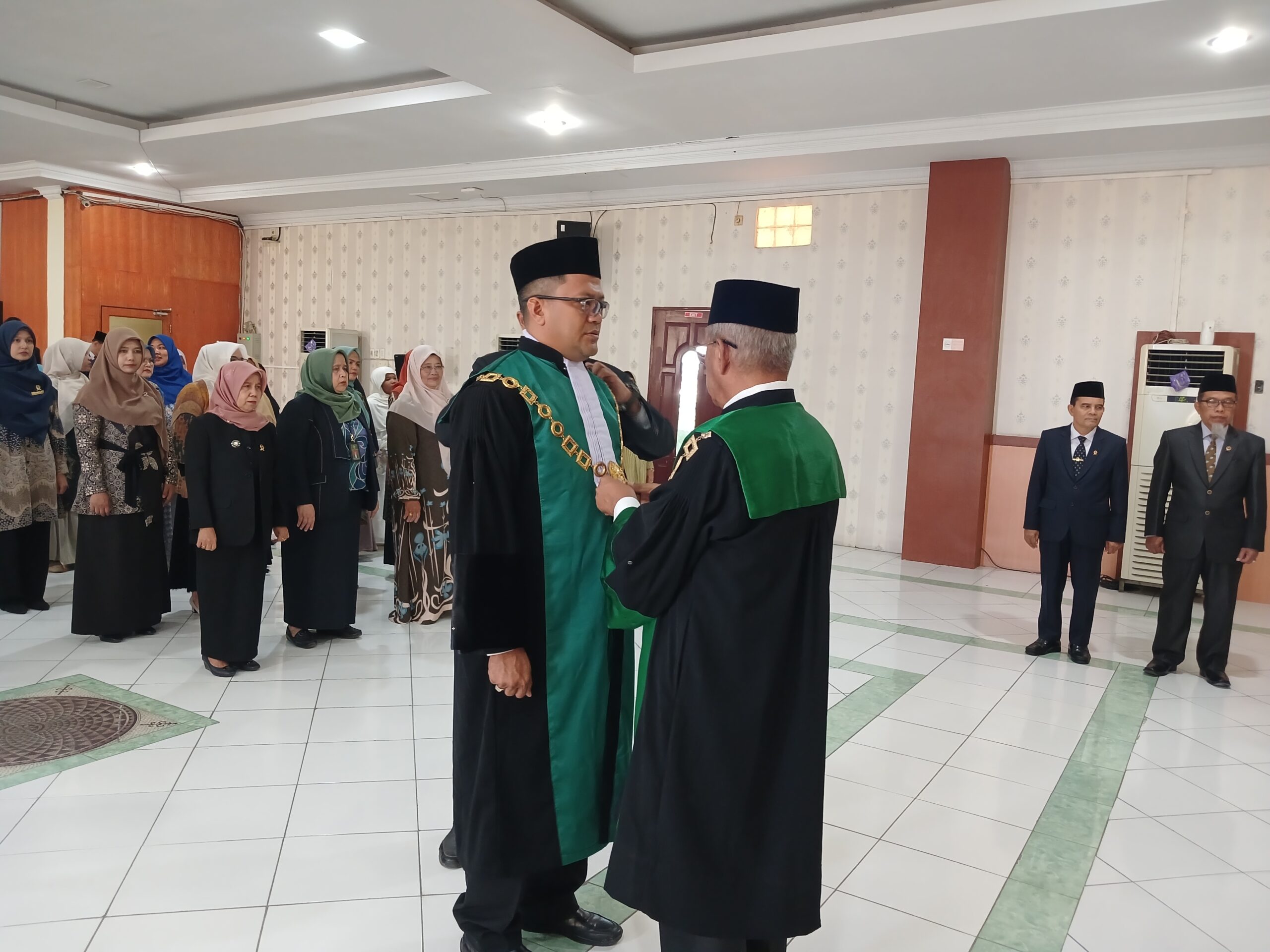 Diantar Sejumlah Koleganya, Redha Valevi Sah Jadi Ketua PA Tebing Tinggi