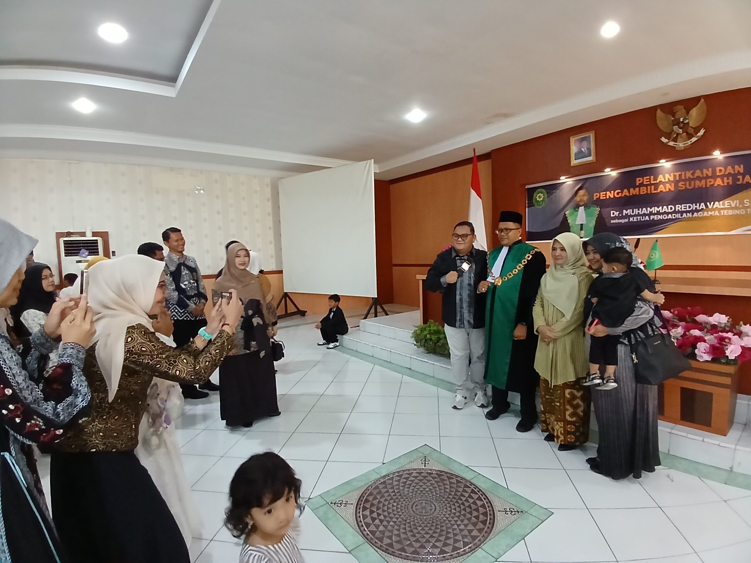 Diantar Sejumlah Koleganya, Redha Valevi Sah Jadi Ketua PA Tebing Tinggi