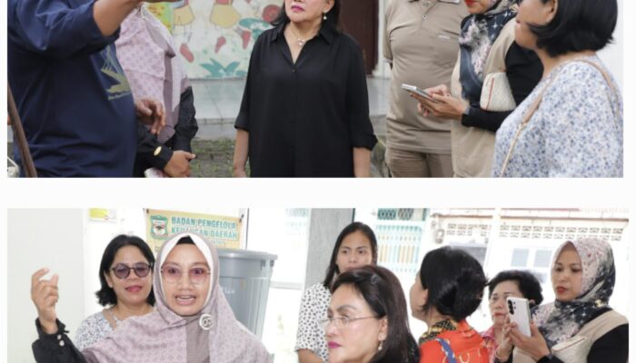 Ketua TP Posyandu P.Siantar Tinjau Posyandu Persiapan Sambut Ketua TP Posyandu Provsu