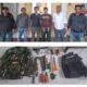 Polres Pematangsiantar melalui Tim Opsnal Unit Jatanras Sat Reskrim mengamankan terduga penyalahgunaan Senpi, pria AS, 56, alias S setelah warga lebih dulu mengamankan AS di Jl. Melanthon Siregar, Kel. Marihat Jaya, Kec. Siantar Marimbun, Minggu (20/4) pukul 03:30 dinihari serta mengamankan berbagai barang bukti.(Waspada-Ist).