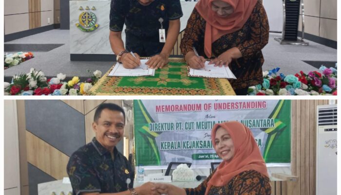 Beri Pendamping Hukum PTUN, PT CMN MoU Dengan Kejari Langsa