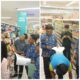 Disnaker Perindag bersama Dinkes Kota Binjai, sidak dan evaluasi produk pangan olahan yang diduga mengandung unsur babi (porcine). (Waspada/Raihan)