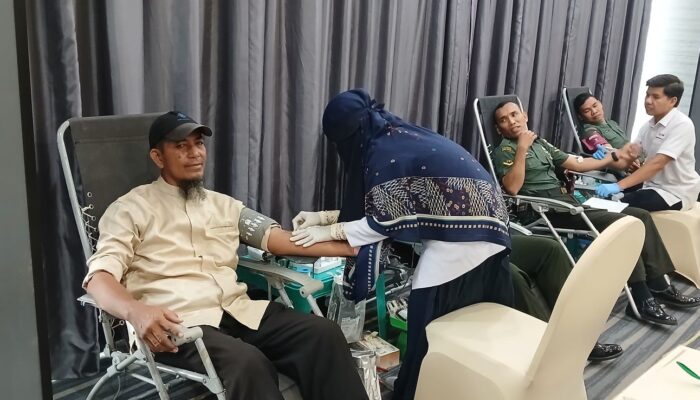 Gelar Donor Darah, Kyriad Muraya Hotel Aceh Kumpulkan 105 Kantung