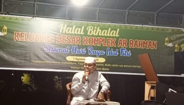 Keluarga Komplek Ar Rahman Sampali  Gelar Halal Bi Halal