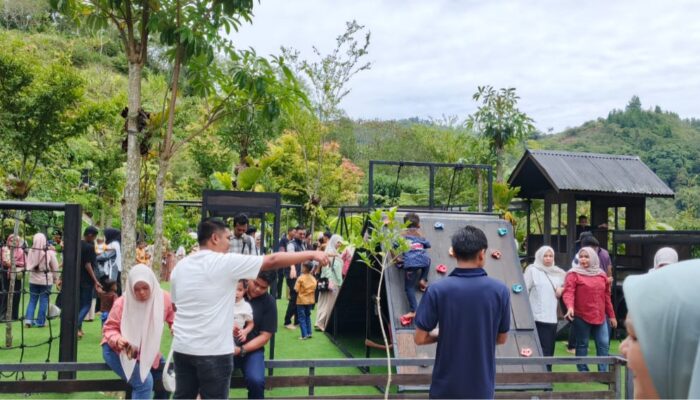 Natural Park Dataran Tinggi Gayo Takengon Diserbu Ribuan Pengunjung