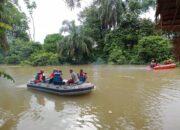 Warga Aceh Timur Terseret Arus Sungai Lepan 