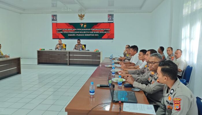 Kapolres Sabang: Pengamanan Maksimal PSU Di TPS 2 Payaseunara