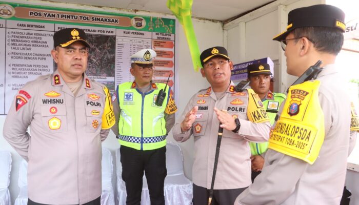 Kapolda Beri Arahan, Kapolres Simalungun Pastikan Keamanan Mudik Lebaran