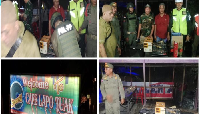 Satpol PP, WH Dan Linmas Gelar Patroli Gabungan Penegakan Qanun Jinayah
