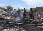 Kerugian Materil Kebakaran Asrama Gajah II Kodim 0104/Aceh Timur Capai Rp500 Juta