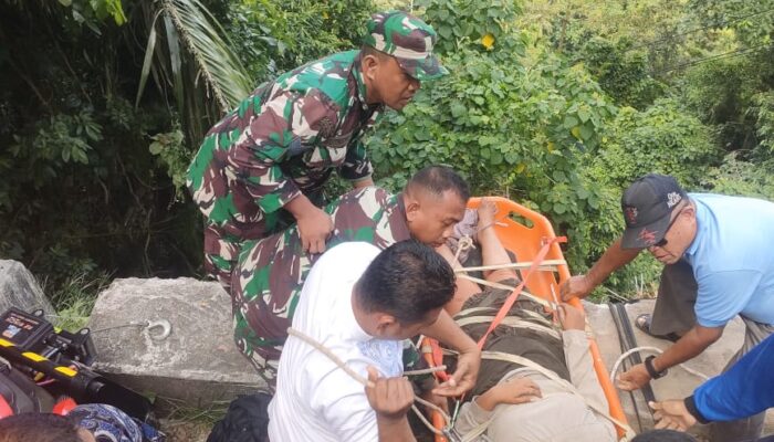 Kapolres Sabang Mereview Terjadinya Kecelakaan Mobil Avanza, Pengusaha Rental Jangan Lepas Kunci