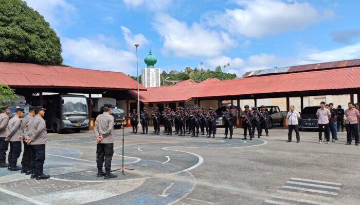 Polda Aceh Kirim Personel BKO Pam PSU Sabang