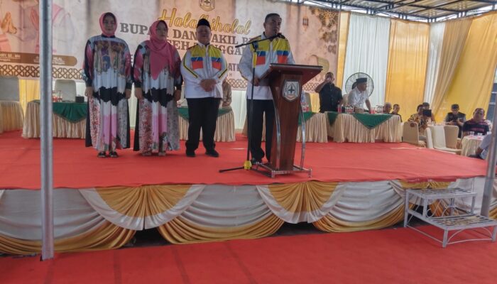 Bupati Dan Wakil Bupati Agara Halalbihalal Bersama Tim Pemenangan