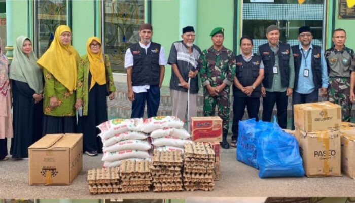 Lazismu Kota Langsa Bantu Korban Kebakaran Di Makodim 0104/Aceh Timur