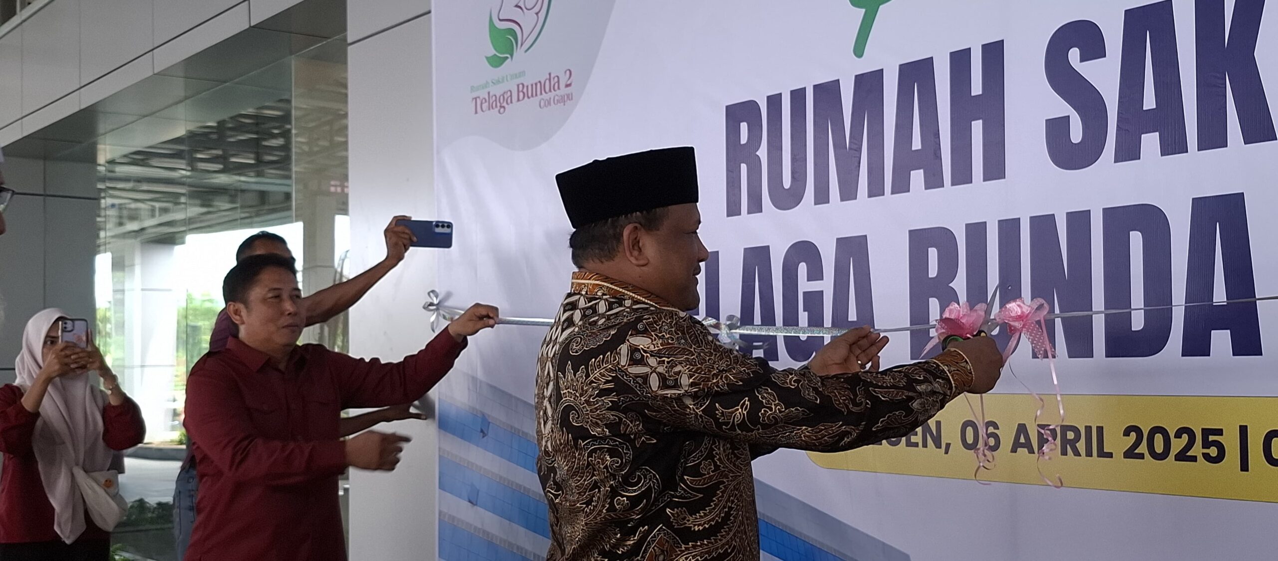 Bupati Bireuen : Hadir RSU Telaga Bunda Dua Langkah Besar Meningkatkan Pelayanan Kesehatan Bagi Masyarakat