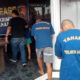 Tiga pelaku penganiayaan dari Geng Motor Mafia Bangladesh di diamankan Sat Reskrim Polres Asahan. Waspada/Sapriadi