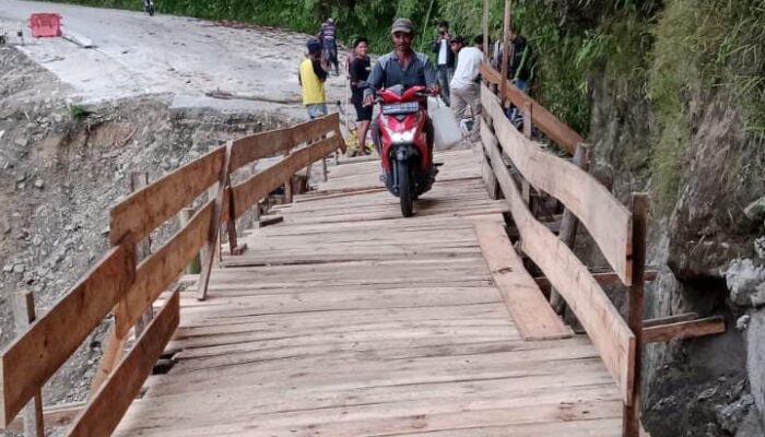 Kini Jalan Sigarantung Dapat Dilalui Kendaraan Roda 2 Dan Pejalan Kaki
