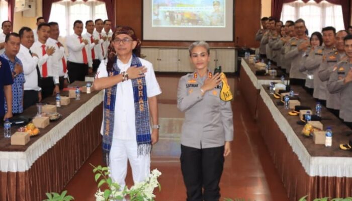 Kapolres P.Siantar Terima Kunker Anggota Komisi III DPR RI