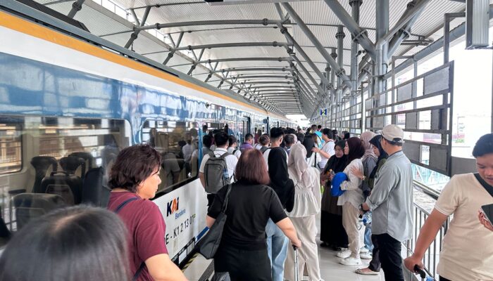 237 Ribu Warga Medan Pilih Naik Kereta Bandara Saat Lebaran