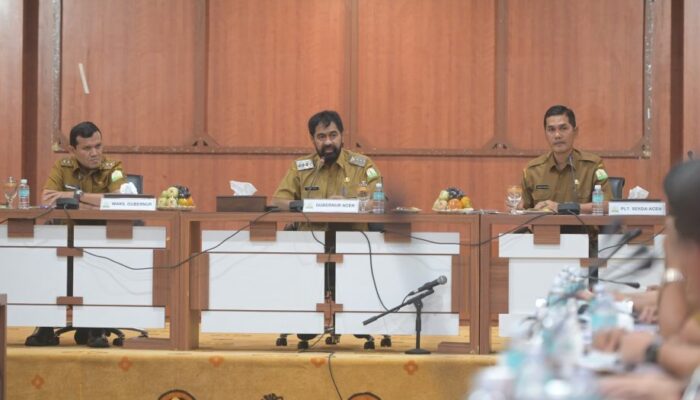 Gubernur dan Wagub Aceh Tegaskan Komitmen Bersih, Transparan Dan Pro-Rakyat