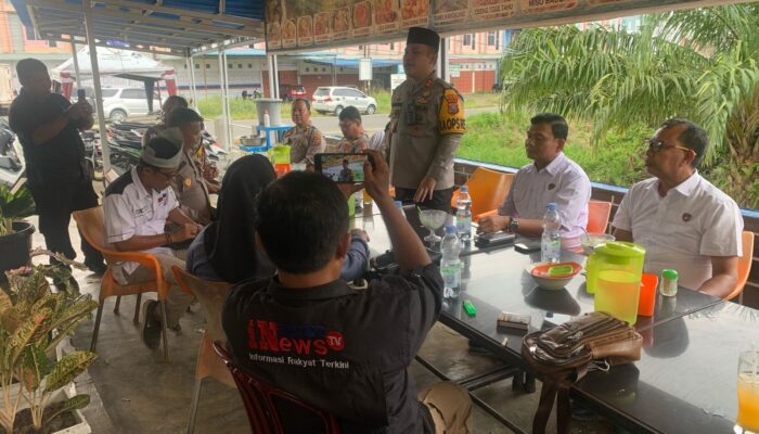 Silaturahmi Idul Fitri, Kapolres Labusel: Saya Terbuka Terhadap Wartawan
