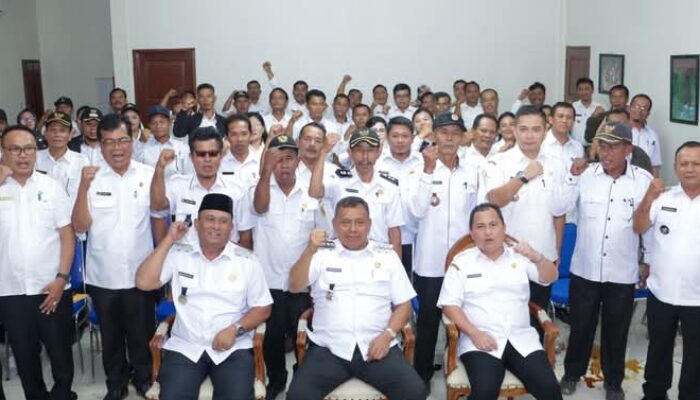 Bupati Dan Wakil Bupati Kumpulkan Kepala Desa, Bahas Etos Kerja Bangun Dairi