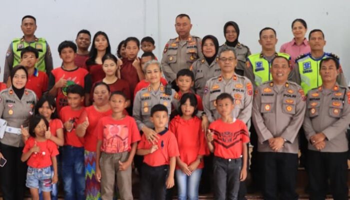 Kapolres P.Santar Kunjungi Panti Sosial Tuna Runggu Wicara Dan Lansia